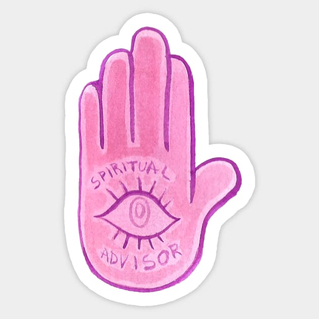 spiritual advisor Sticker by melivillosa